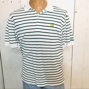 Masters Collection Mens Golf Polo Vintage Stripes